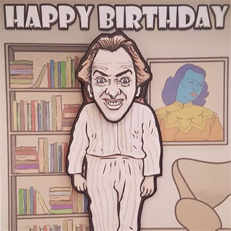 rik mayall birthday card